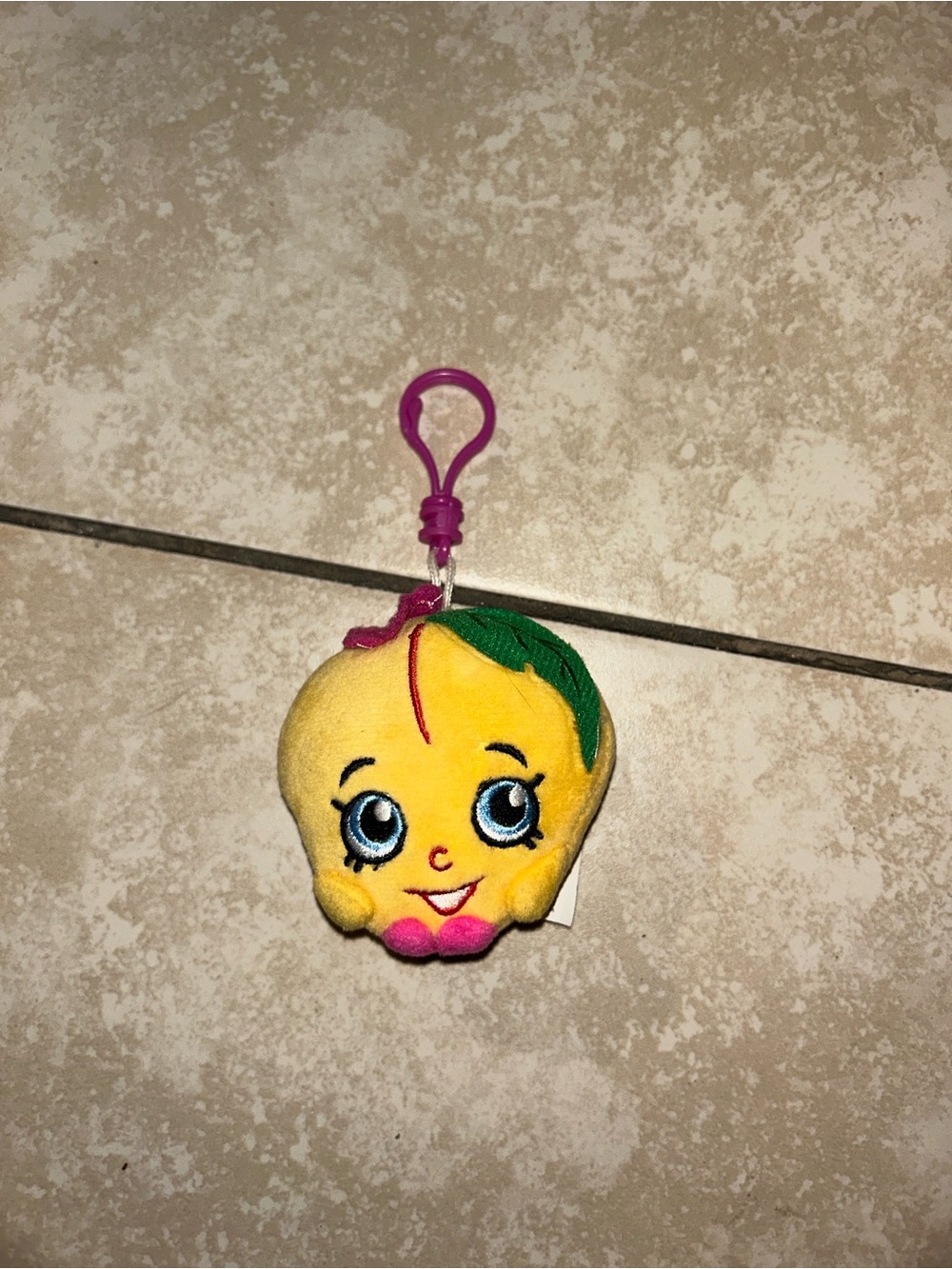 Shopkins Peachy Keychain